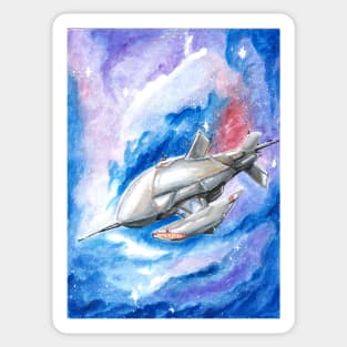 The Starship Pequod Sticker